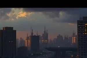 建筑纪录《折叠城市》里错落的街区天台轮廓